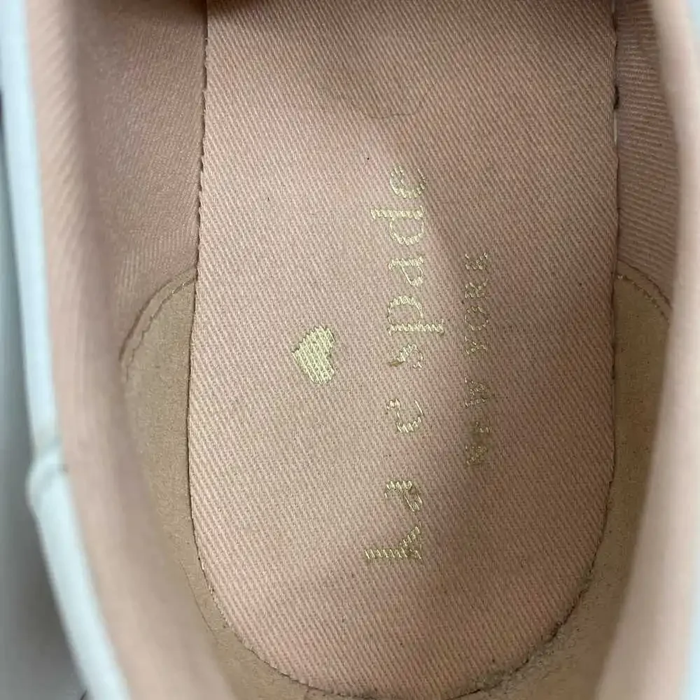 Kate Spade White Leather Classic Fez Sneakers | Women’s Size 8